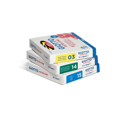 Tempera GIOTTO Extra 12 ml giallo limone F35200300